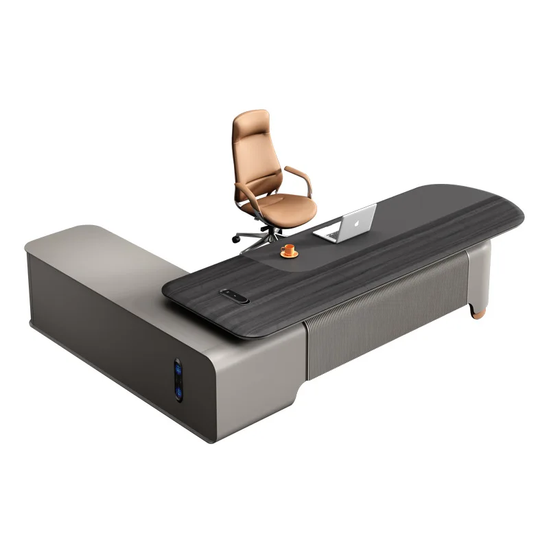 

2025 new model tothe store boss simple modern president office furniture Guangdong light luxury manager large class supervisor