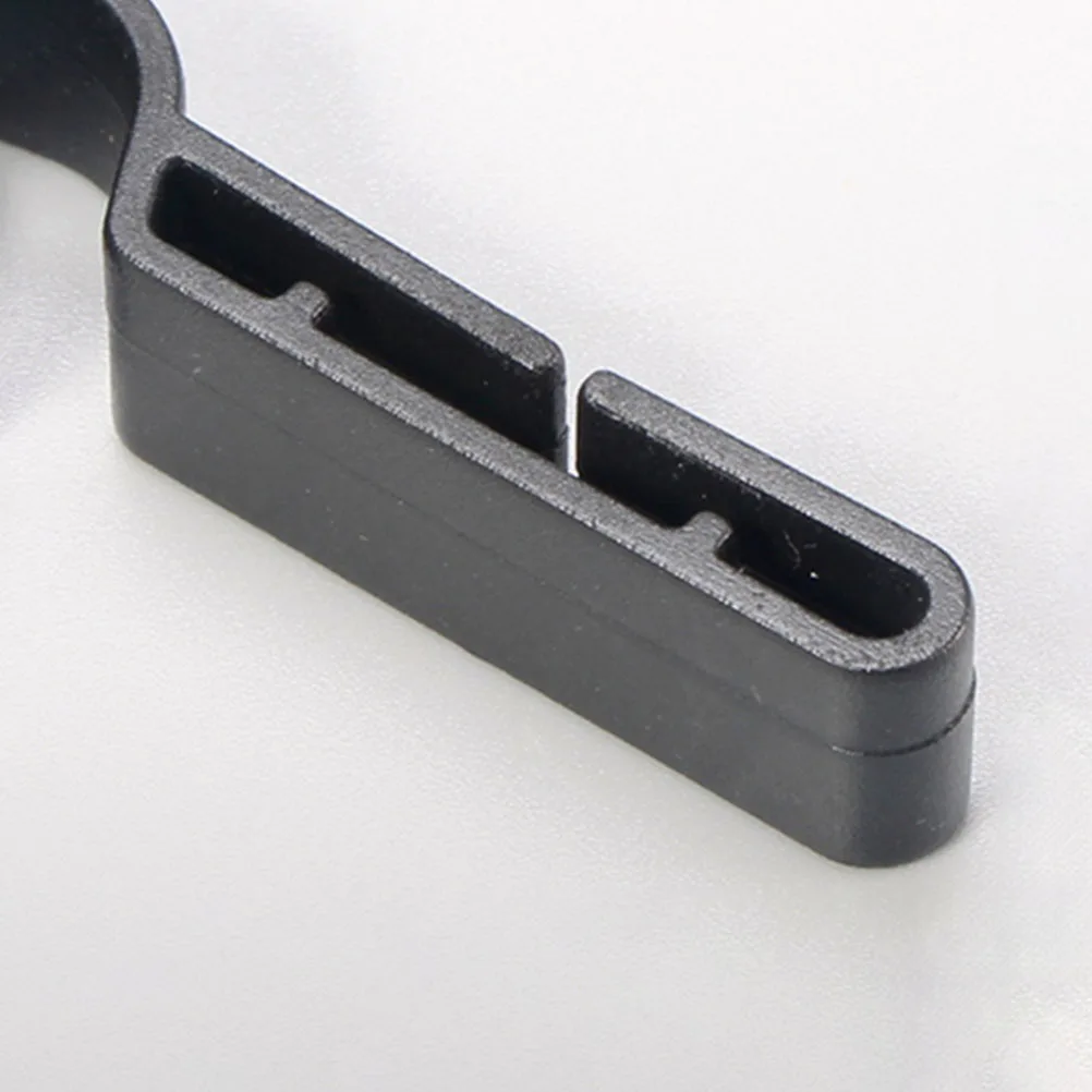

10pcs Headlamp Hard Hat Buckle Plastic Mounting Accessory Hard Hat Light Clips For Headlight Lamp Straps