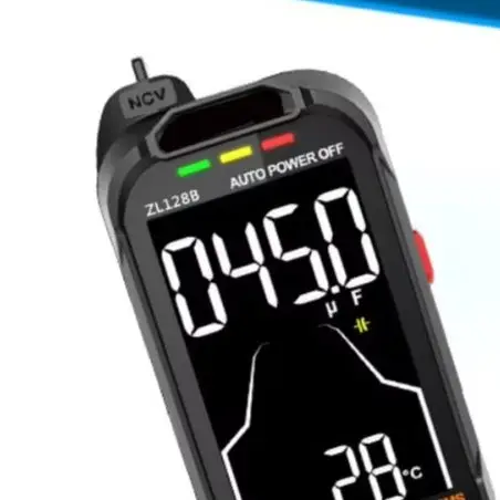 

Профессиональный цифровой мультиметр, зарядка аккумулятора/USB, тестер напряжения переменного и постоянного тока, отсчетов, T-RMS, емкость, мультиметр с автоматическим диапазоном