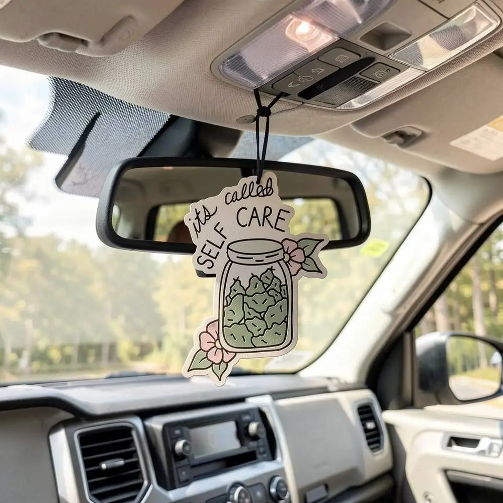 Unique Car Air Freshener Aroma Diffuser with Modern Design for Fresh Interior