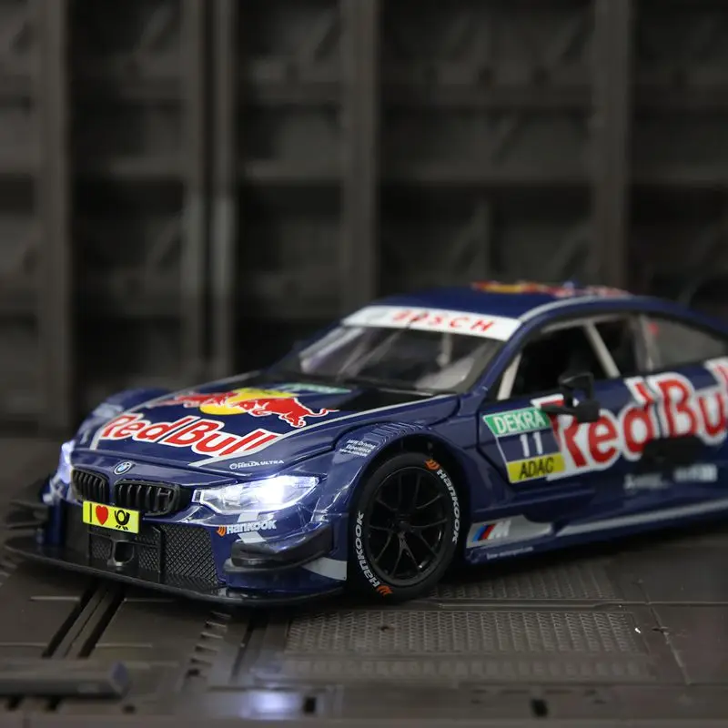 CCA 1:24 simulation BMW M4 DTM alloy rally car model Red Bull car