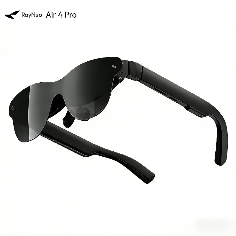 RayNeo Air4 Pro AR Smart Glasses HDR10 OLED 1200nits 3840*1080P Screen Video Display 3D Movie Glasses Connect DP Equipment