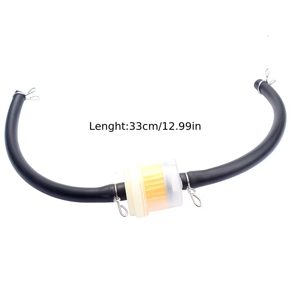 6MM Motorcycle Dirt Bike ATV Scooter Fuel Tank Petcock Valve Switch Inner Filter Petrol Line Hose Tube Clips 50-200CC