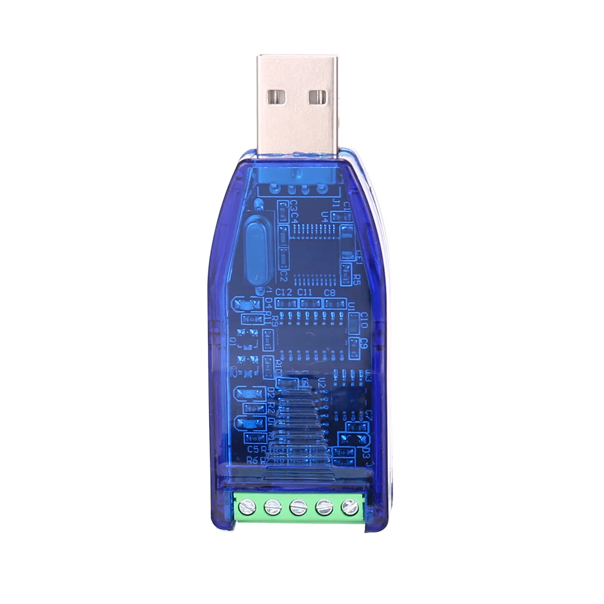 محول USB صناعي إلى RS485 RS232 ترقية حماية محول RS485 التوافق V2.0 معيار -485 موصل