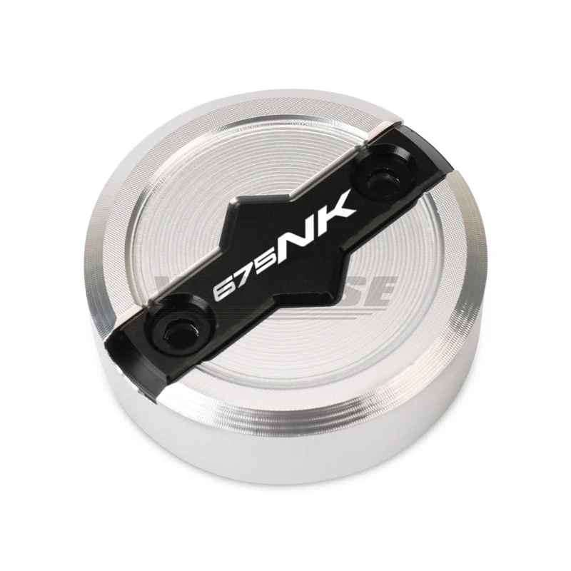 Motorradzubehör Vorderradbremsflüssigkeitsbehälter-Abdeckung Ölbehälterdeckel für 675SR 675SR-R 675NK 675 SR NK SRR