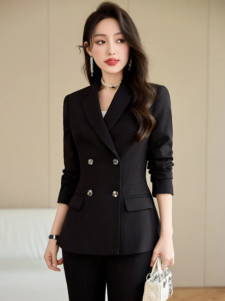 Bla Suit Jaet – costume formel professionnel pour femmes, haut de gamme, Aosphère, réception d'hôtel, ensemble Ele Sle, nouvelle collection automne 2024