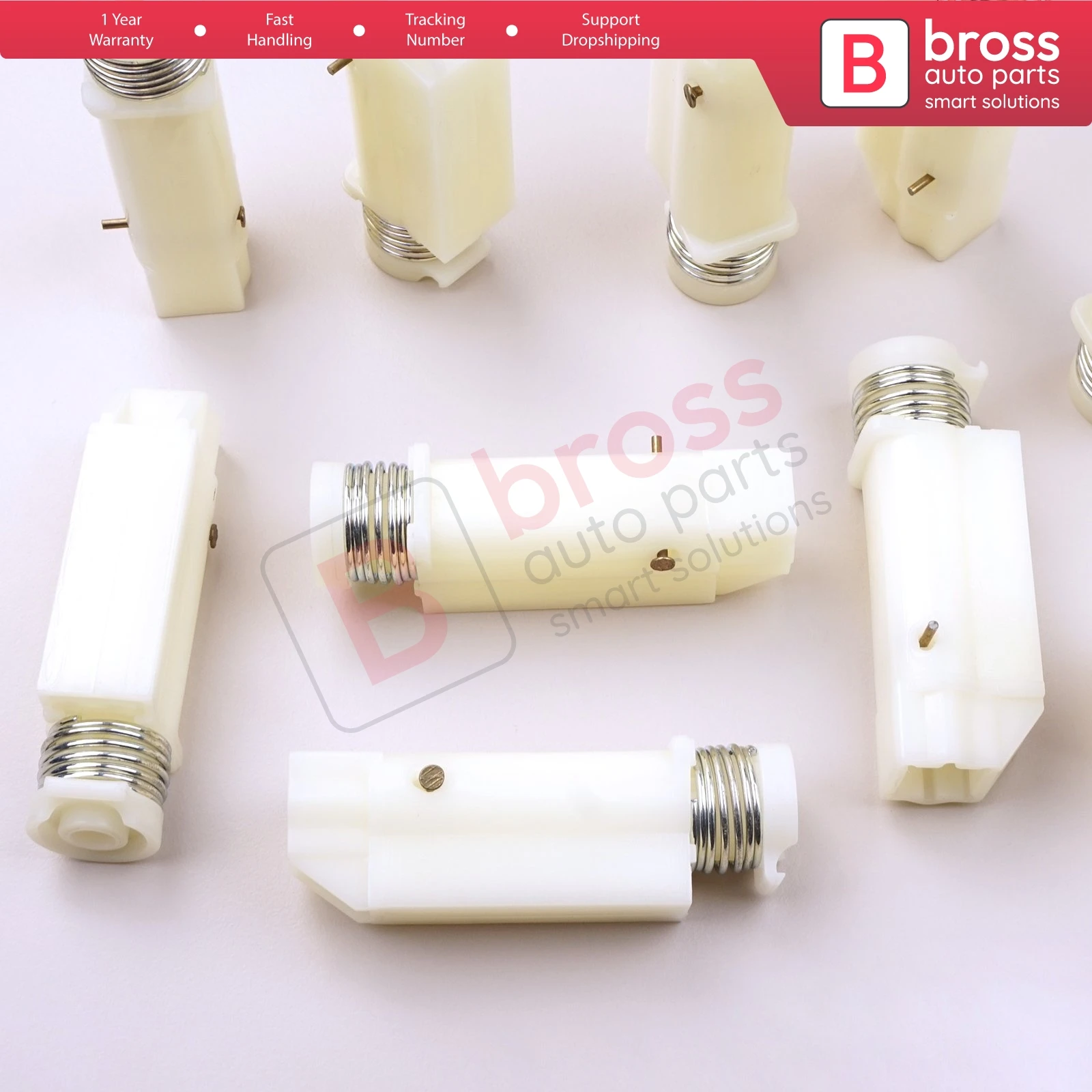 Bross Auto Parts BCP054 10 Pieces Cable End Rope Dowel for Window Regulator Winder Mechanism Type BCP054 Fast Handling