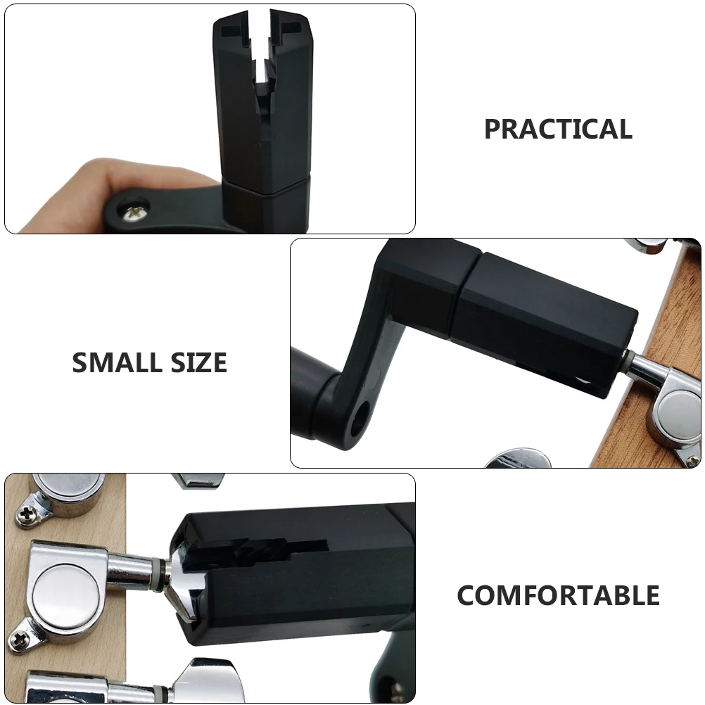 

Guitar Knob Reel String Tool Electric Practical Winder Acoustic Accessories Plastic Attachment