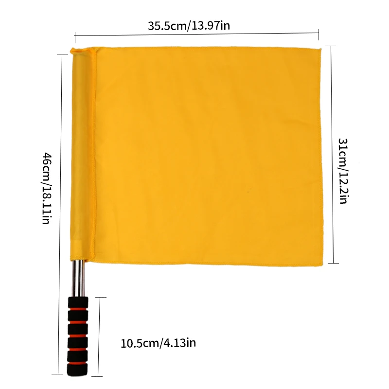 علم الحكم الرياضي ، علم المسار والميدان ، أعلام إشارة رجل الخط ، معدات القيادة والقيادة ، 1 *
