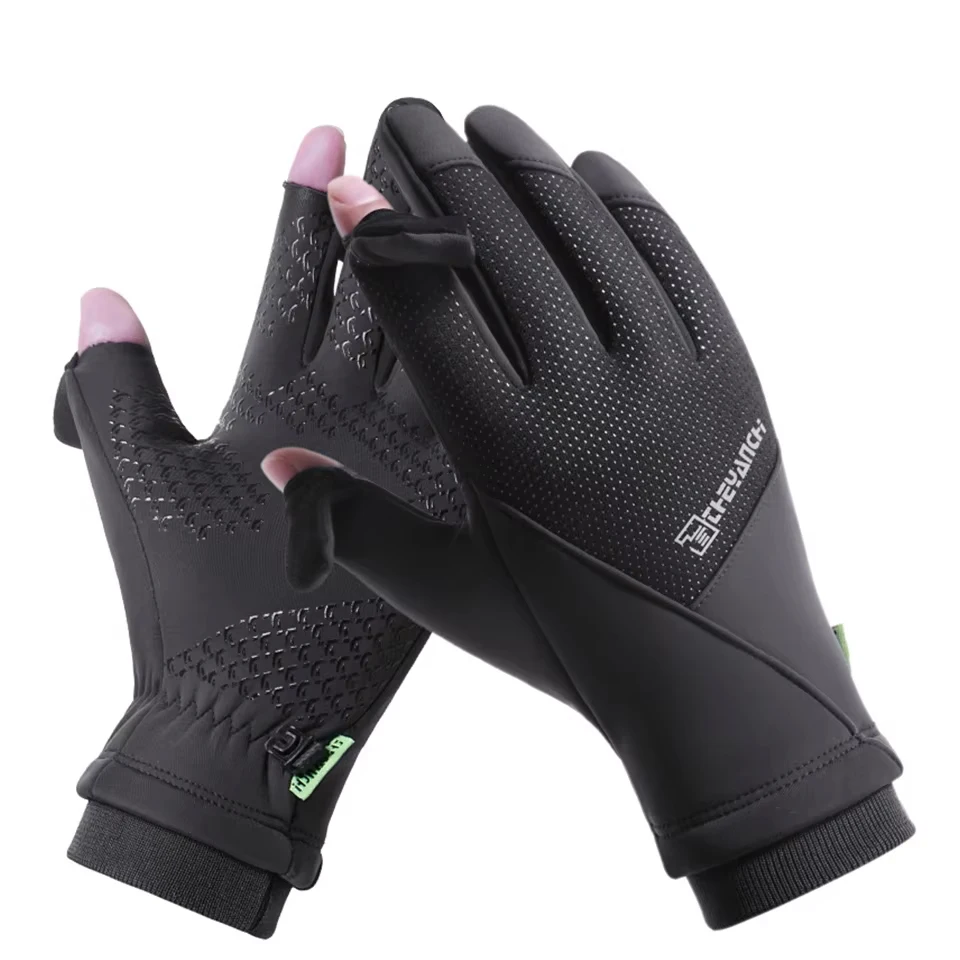 

1Pair Winter Cycling Gloves Outdoor SportsTouch screen Lengthened Padded Warm Anti-slip Windproof Mountaineering Gloves Unisex