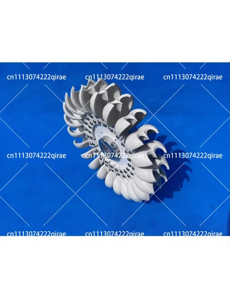 Pelton Impeller Impact Turbine Efficient DIY Hydroelectric Generator