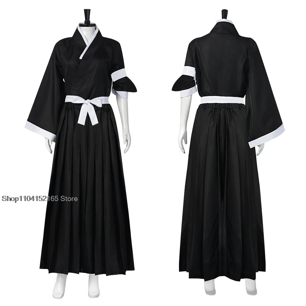 Cosplay Full Outfit Costumes Kuchiki Rukia Cosplay Costume Ichigo Die Pa Soul Society Shinigami Kimono Thousand-Year Blood War