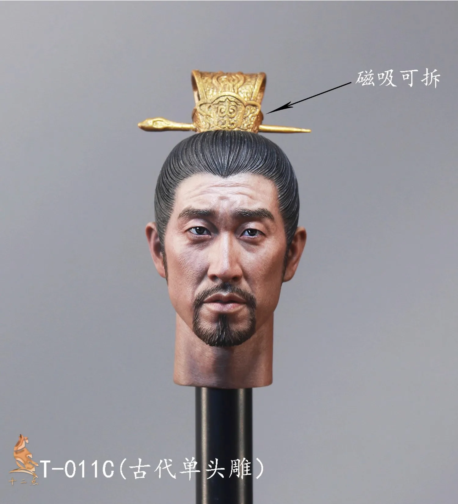 

Twelve O'clock T-011 1/6 Soldier Ancient Generals Head Carving Model Toys Accessories Fit 12'' Action Figure In Stock