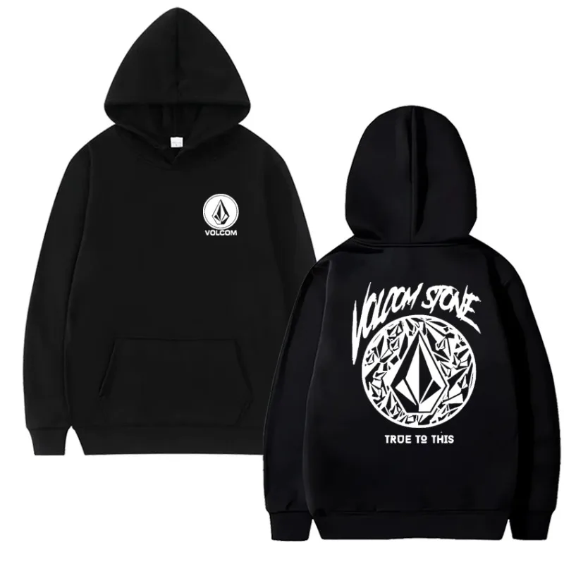 

Мужская толстовка Volcom с длинными рукавами, модная повседневная одежда в стиле хип-хоп, уличная одежда для осени и зимы, спортивная одежда для активного отдыха.