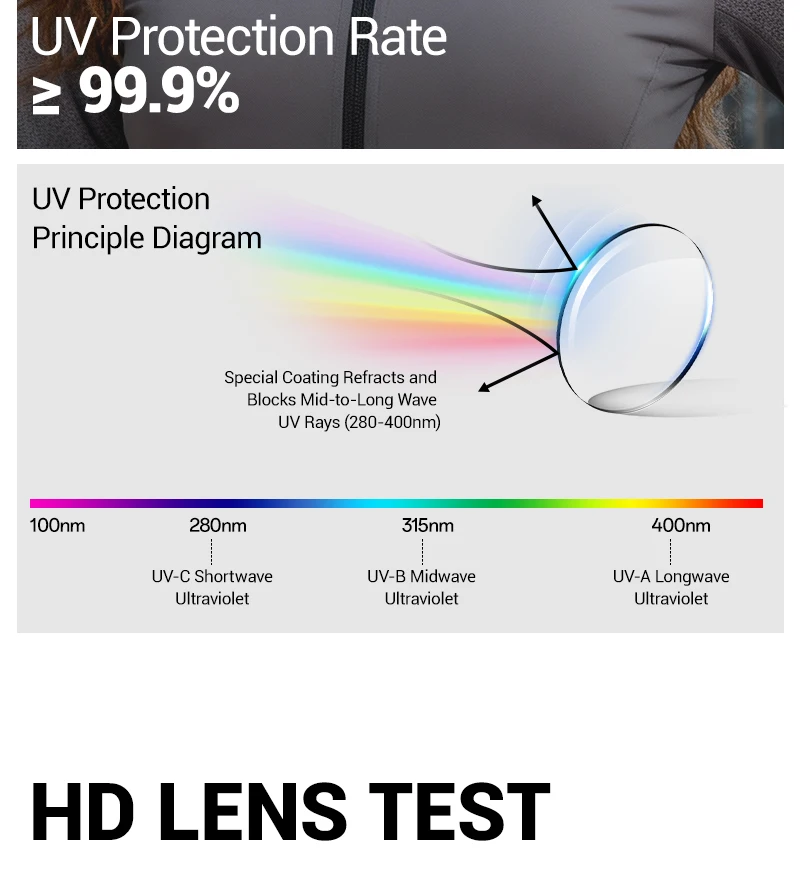 SCVCN Frauen Photochrome Sonnenbrille Outdoor Sport Fahrrad Radfahren Gläser Mann MTB Klettern Gläser Fahren Fahrrad UV400 Brillen – Detail 7