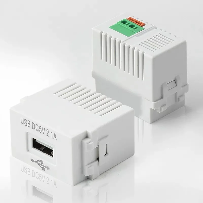 USB Power Module 220V Socket 5V2.1A Mobile Phone Charging Panel USB Power Module 5V Transformer Charging Power Switching Adapter