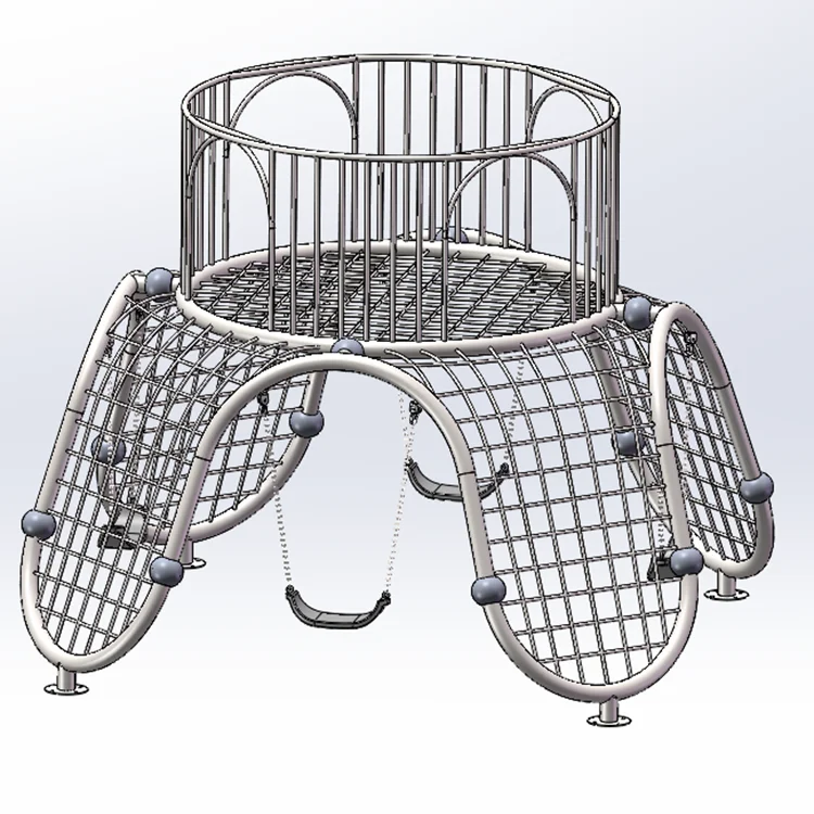 Outdoor Climbing Frame Indoor Amusement Equipment Climbing Frame for Amusement Park