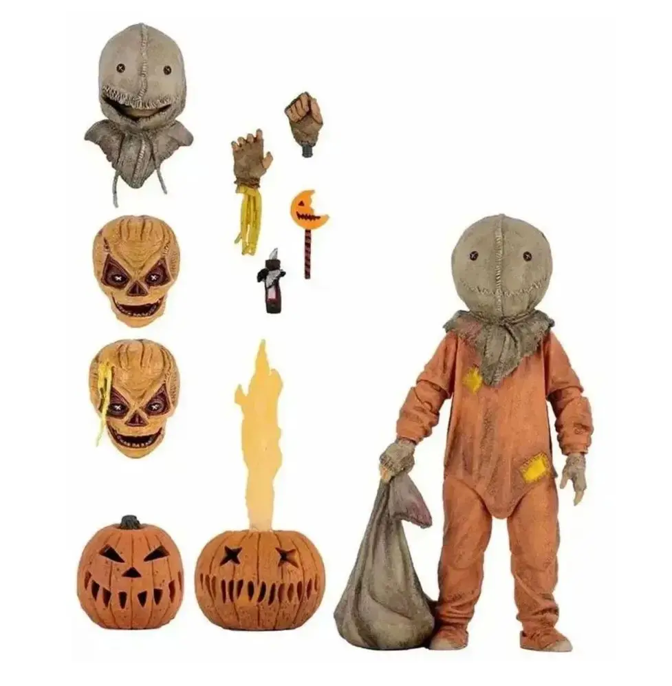 

NECA Figure Sam Trick R Treat Halloween Gift Classic Film Movie Action Figure Move Collectable Model Toy