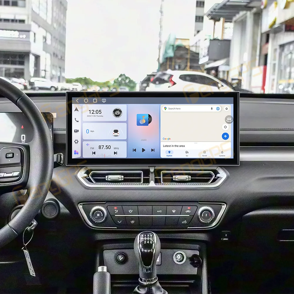 

15,8-дюймовый автомобильный радиоприемник CarPlay Android 15 для Great Wall King Kong Cannon 2022-2026, мультимедийный плеер с сенсорным экраном, GPS-навигация