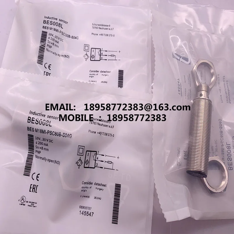 sensor BES M18MI2-PSC80B-S04G