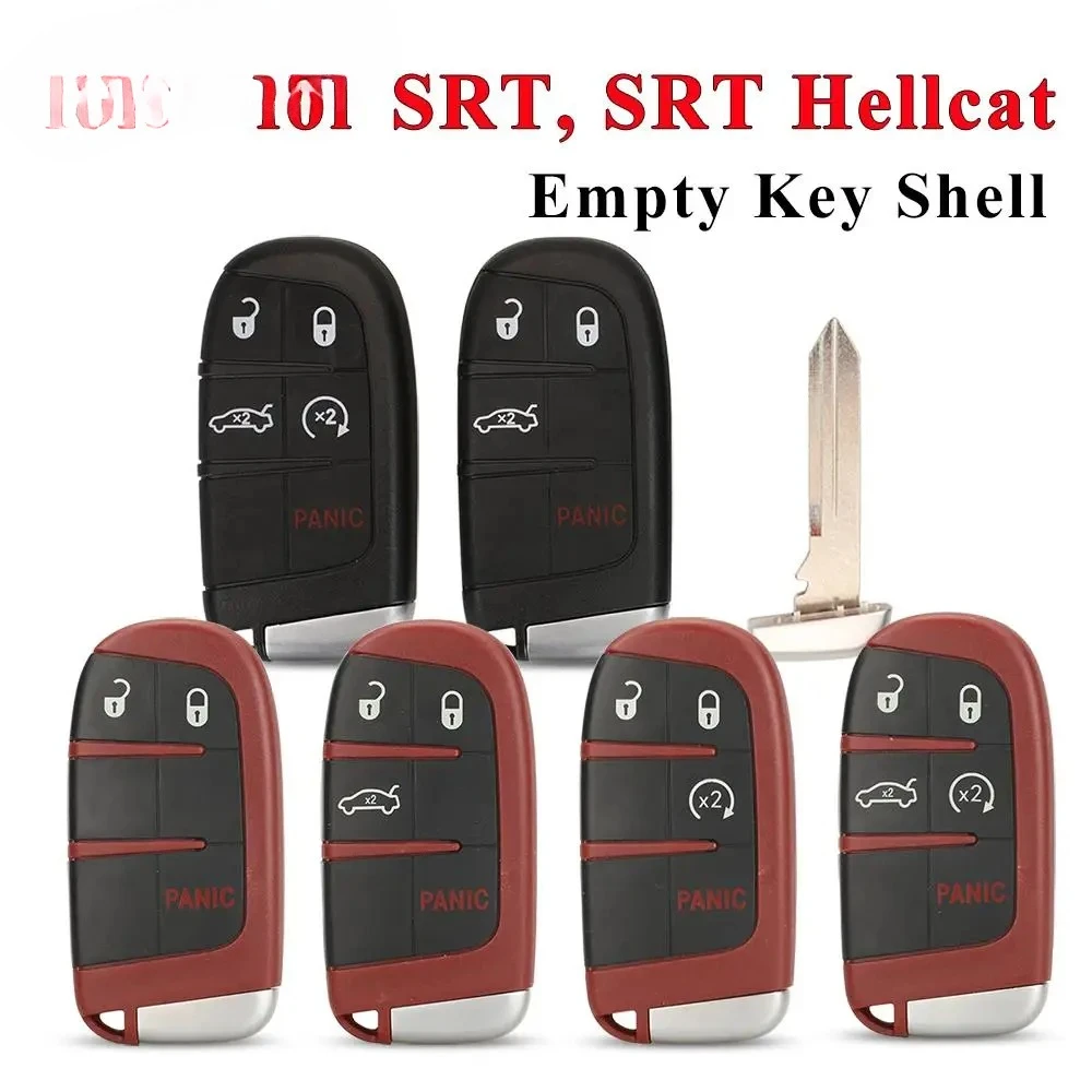 

Подходит для смарт-автомобильного ключа SRT Hellcat, чехол для Dodge Challenger Charger Chrysler 300 Jeep Grand Cherokee 2/3/4/5BTN
