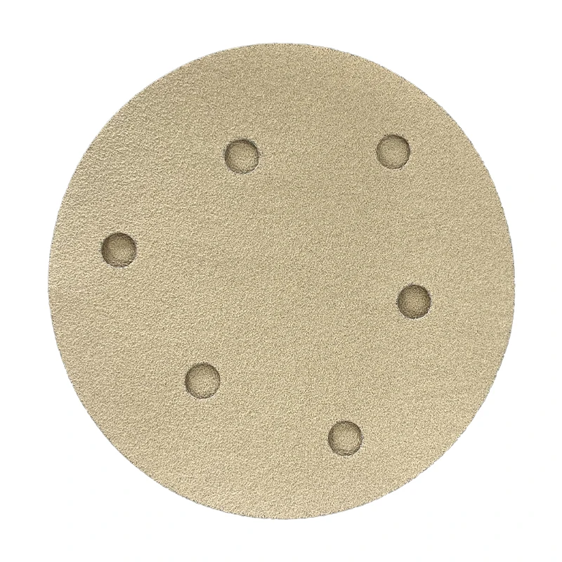 Norton 5-Inch 6-Hole Disc Sandpaper For Grinding, Polishing, 100 Sheets Per Box