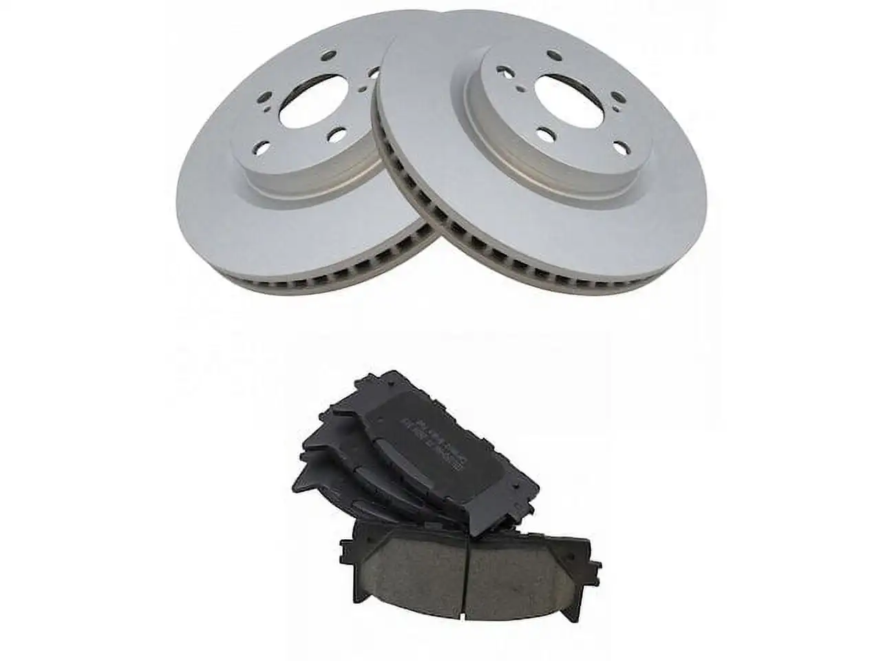 

Комплект передних тормозных колодок и ротора — совместим с Toyota Camry 2007–2017 гг. 2008 2009 2010 2011 2012 2013 2014 2015 2016