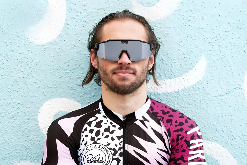 NRC UV400 TR90 Radsport-Sonnenbrille, Sport-Fahrradbrille für Männer und Frauen, MTB, Mountainbike, Angeln, Wandern, Reiten – Detail 1