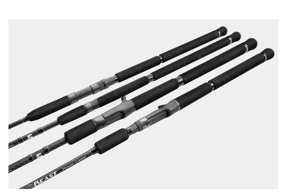 Noeby Hecht Angelrute 1,98 m 2,13 m 2,44 m 2,59 m Fuji Toray Carbon Casting Spinning Big Baits Power Wels Hecht Angelruten – Detail 15