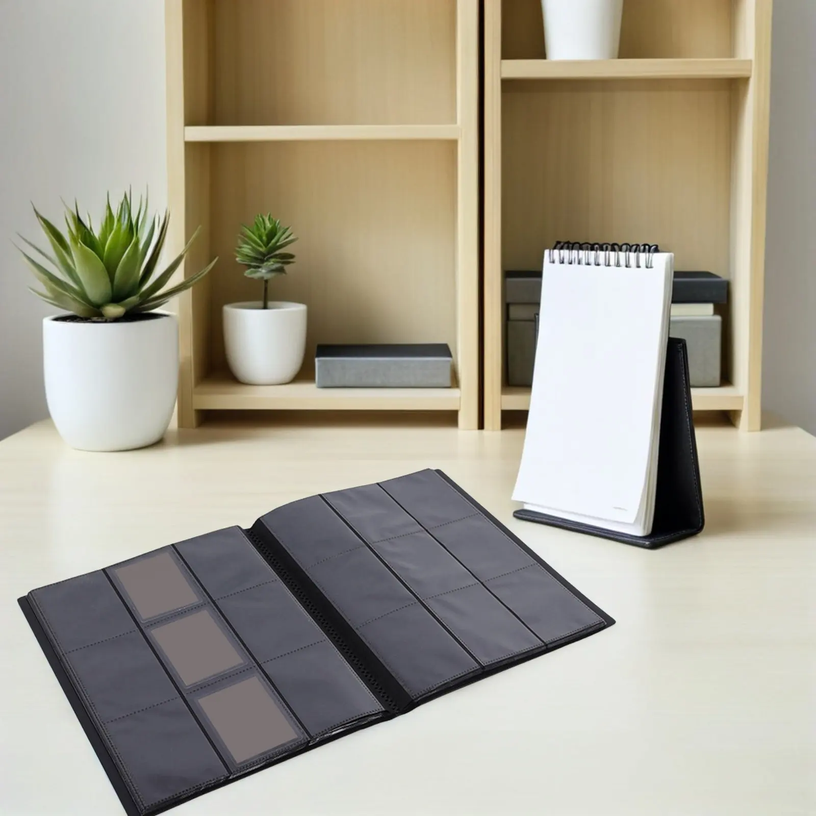 Game Card Album Premium PP Storage Binder Lightweight Waterproof Pocket Sleeve Organizer for Sports Trading Business Cards