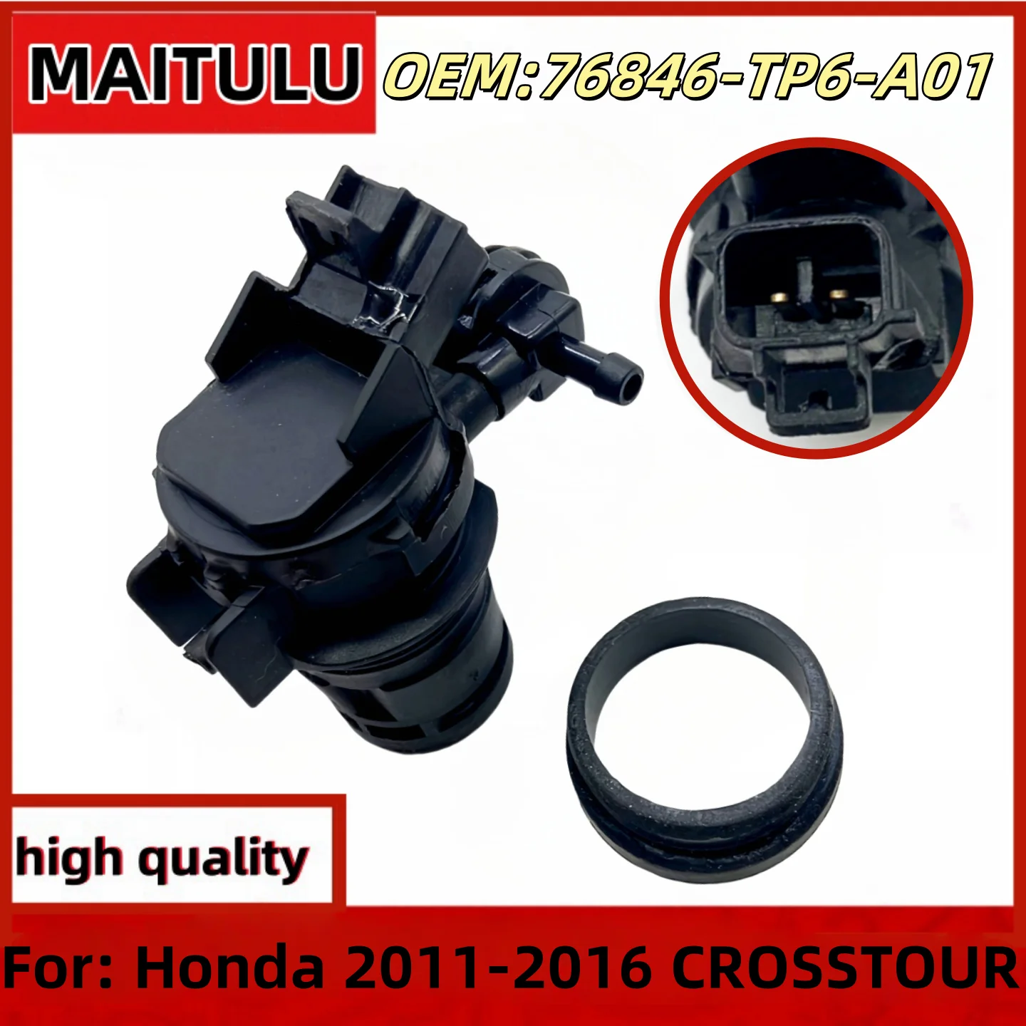 

Новый двигатель омывателя лобового стекла для HONDA CROSSTOUR 2011 2012 2013 2014 2015 2016 76846-TP6-A01 насос омывателя стеклоочистителя