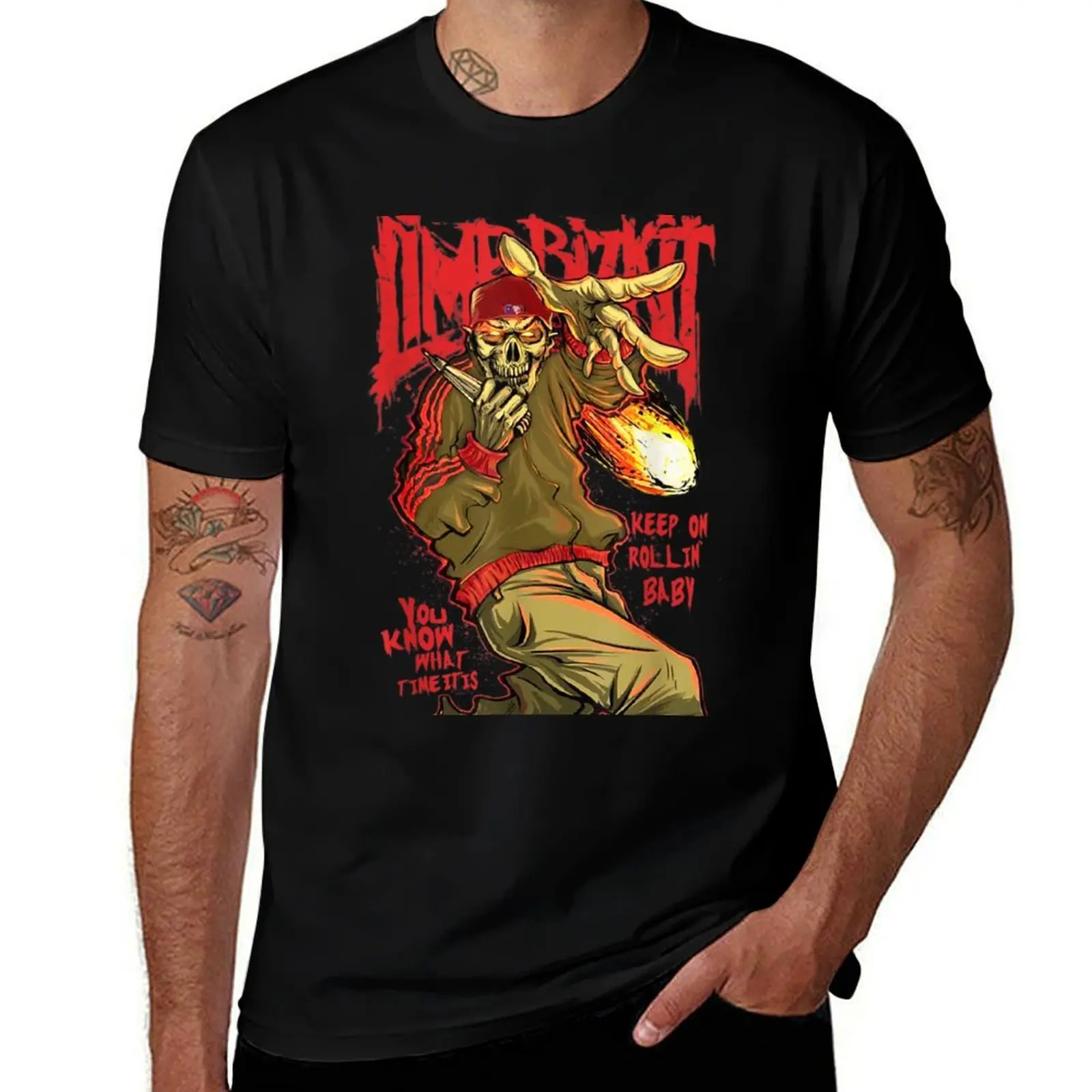 

Limp Bizkit 1 (2) T-Shirt man t shirts graphic man tshirt T-Shirt