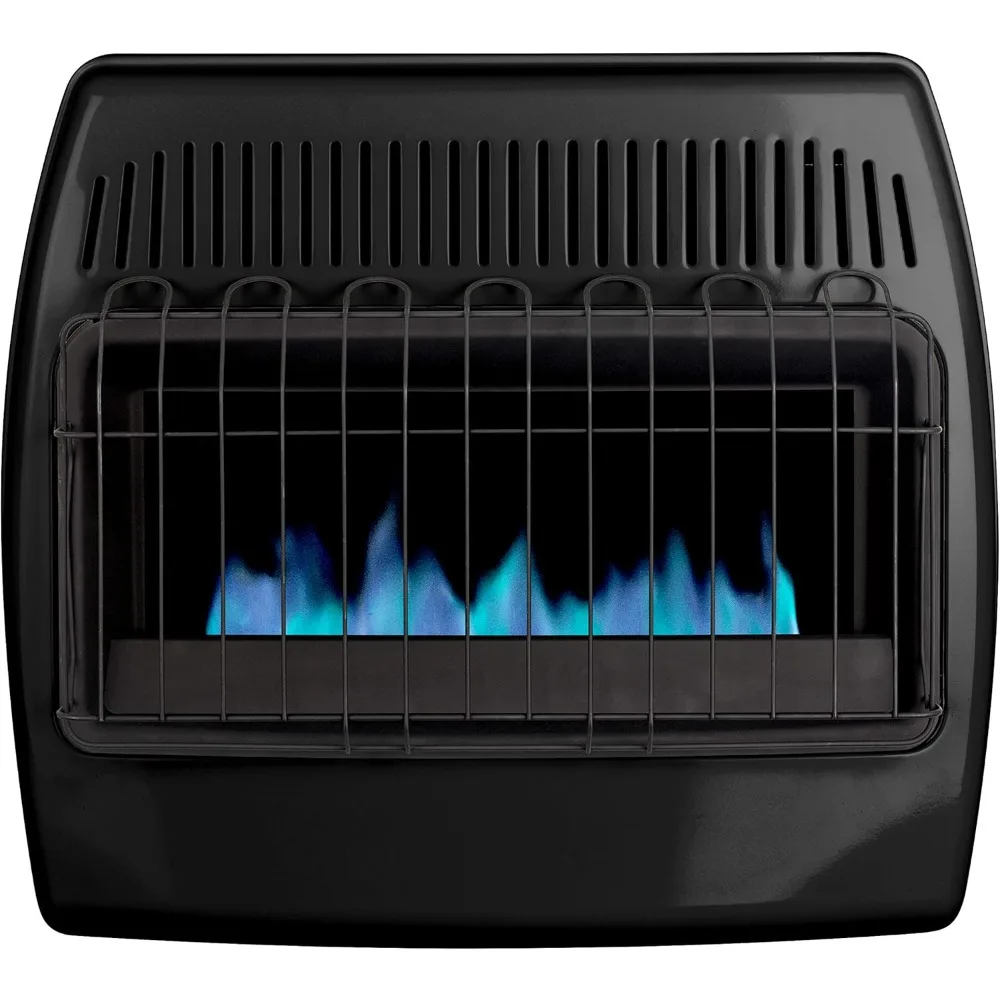 

Dyna-Glo 30,000 BTU Blue Flame Thermostatic Garage Vent Free Wall Heater, Black