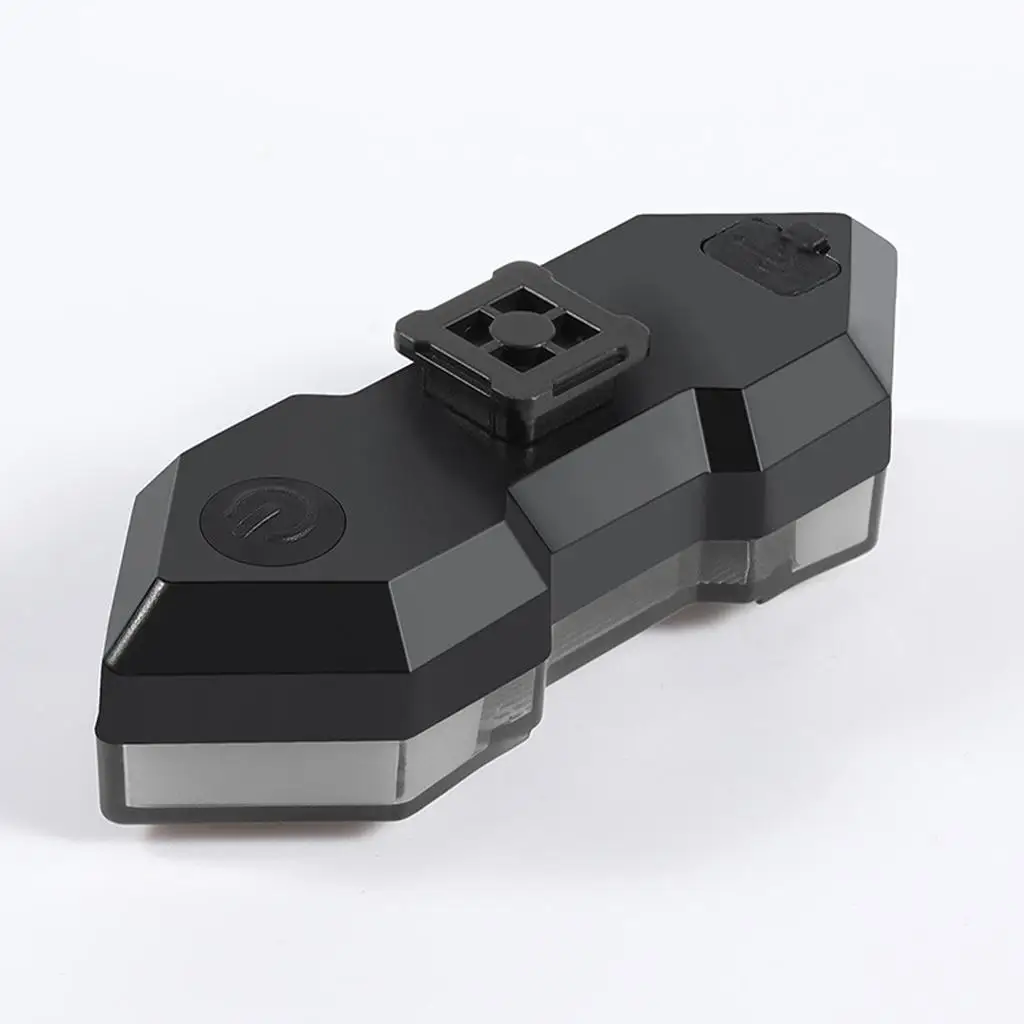 ضوء، أضواء خلفية للدراجة تحذيرية LED ساطعة قابلة لإعادة الشحن عبر USB،