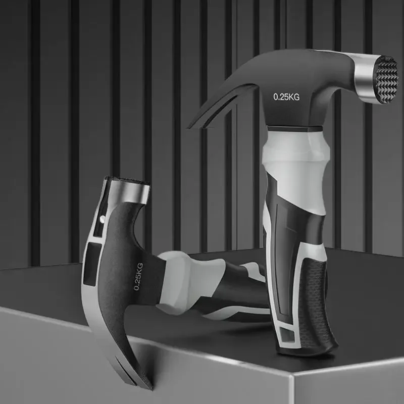 مطرقة مخلب شاقة متعددة الوظائف مطرقة مستقيم مخلب مع أداة امتصاص الصدمات أداة يد المطرقة الشاقة