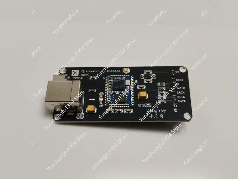 

QCC5124 Bluetooth daughter card, supports Bluetooth to i2s. Pin compatible with Italian interface
