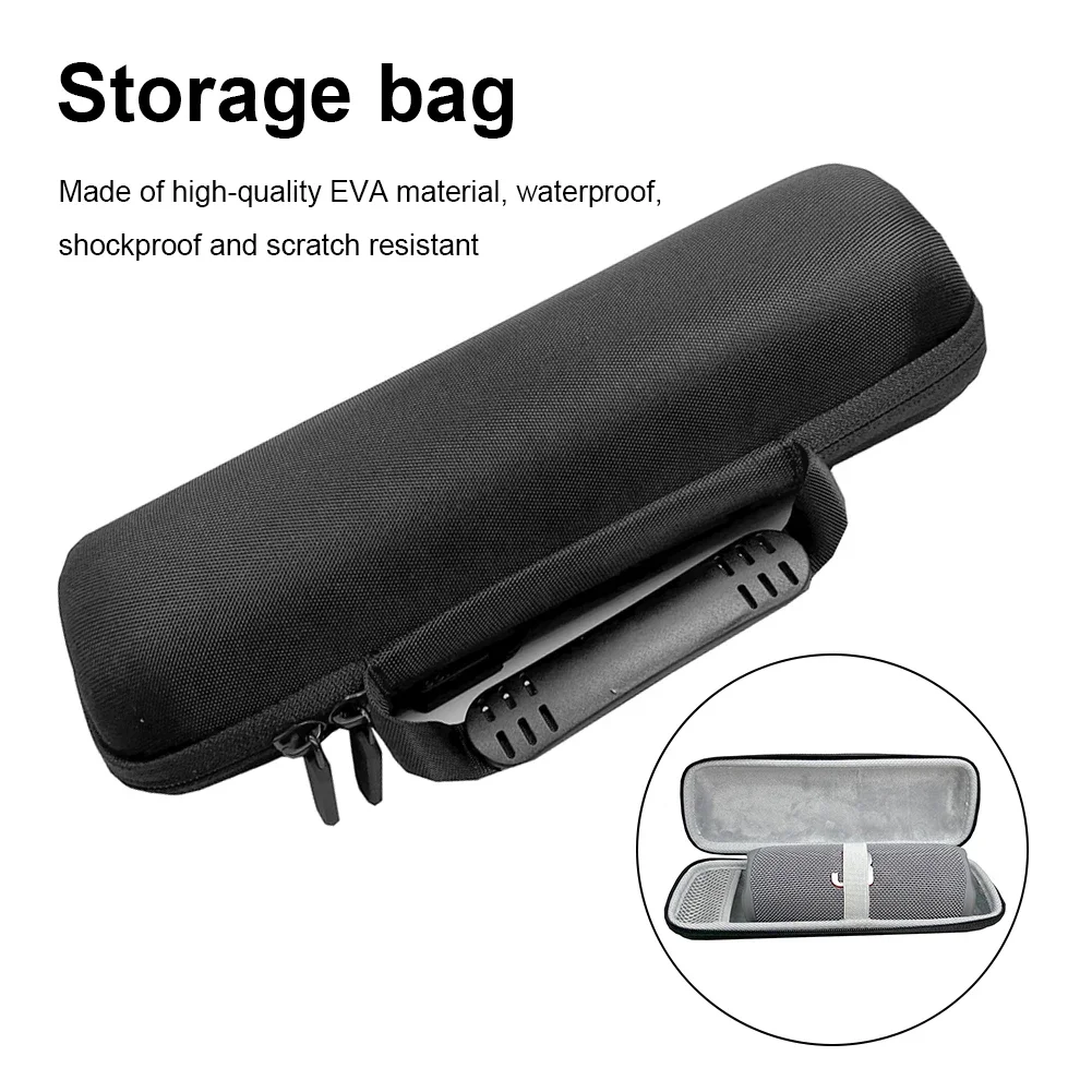 Hard Carrying Case for JBL Flip 7 6 5 4 3 Speaker Hard Travel Case Waterproof Hard Travelling Case Shockproof Storage Bag view 2