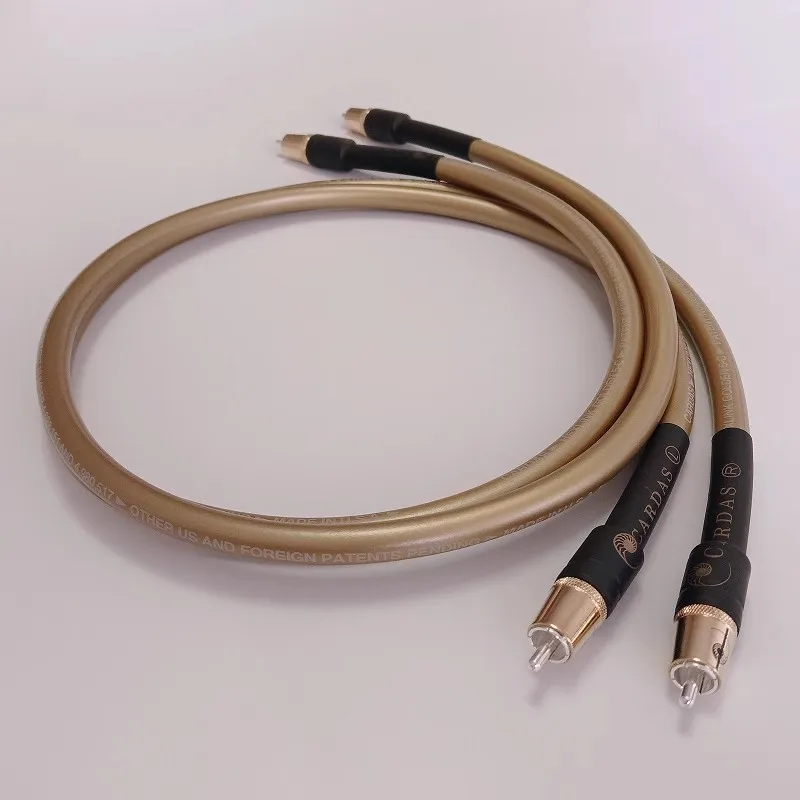 1 para kardas GOLDEN5-C kabel audio RCA Hifi