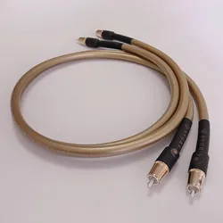 1 para kardas GOLDEN5-C kabel audio RCA Hifi