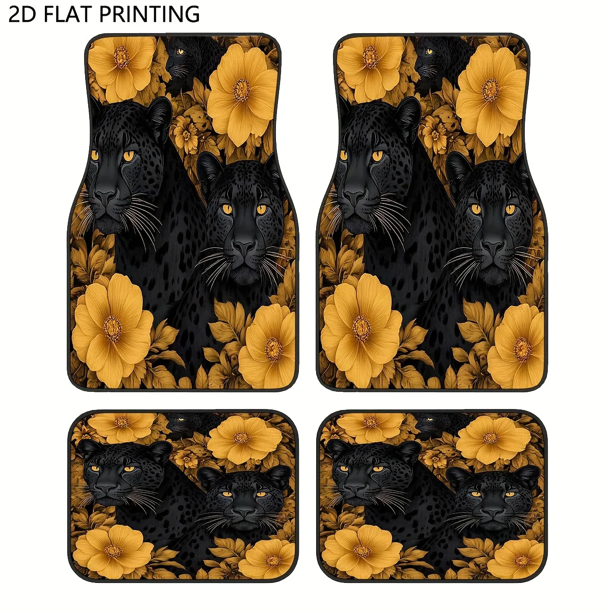 Universal Fully Enclosed Car Floor Mats: Stain-Resistant, Wear-Resistant, All-Season Universal, and Easy to Clean