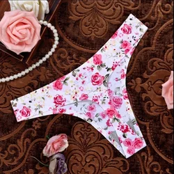 Cotton multi-color Sexy cozy comfortable Lace Briefs thongs women Underwear panties Lingerie for women 1pcs 87280