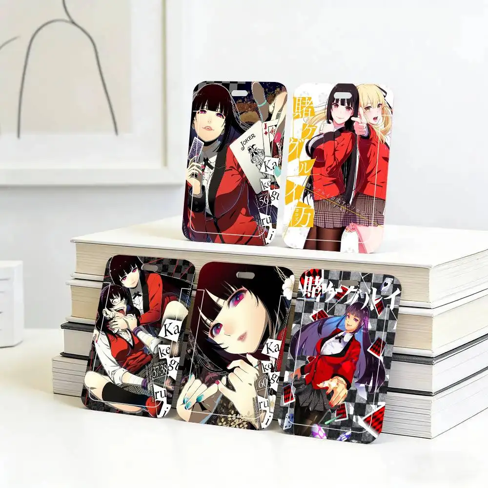 

Kakegurui Black Lanyard Card Holders Student Meal Cards And Campus Ids School