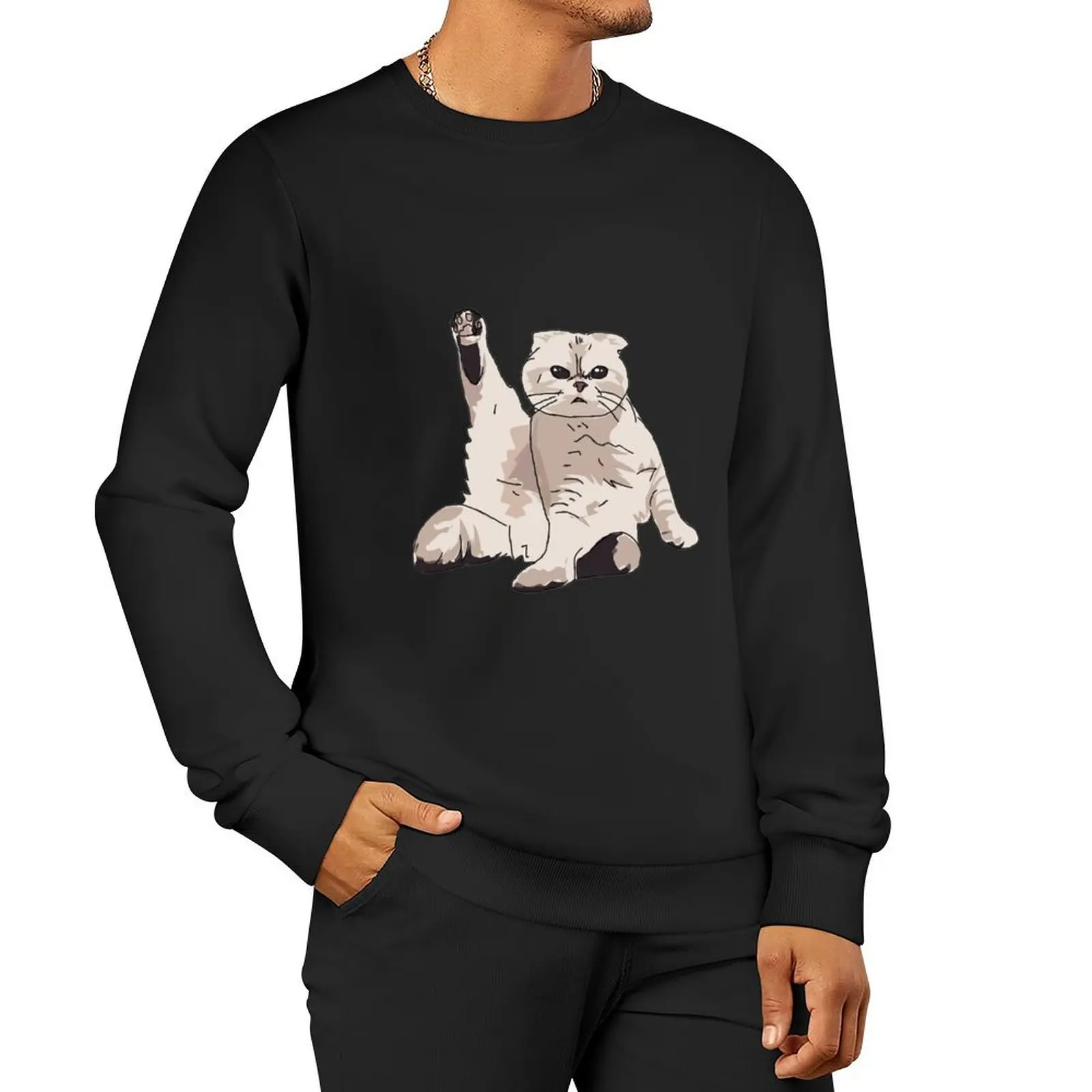 OLIVA SWIFT Pullover Hoodie anime clothing sweatshirt male