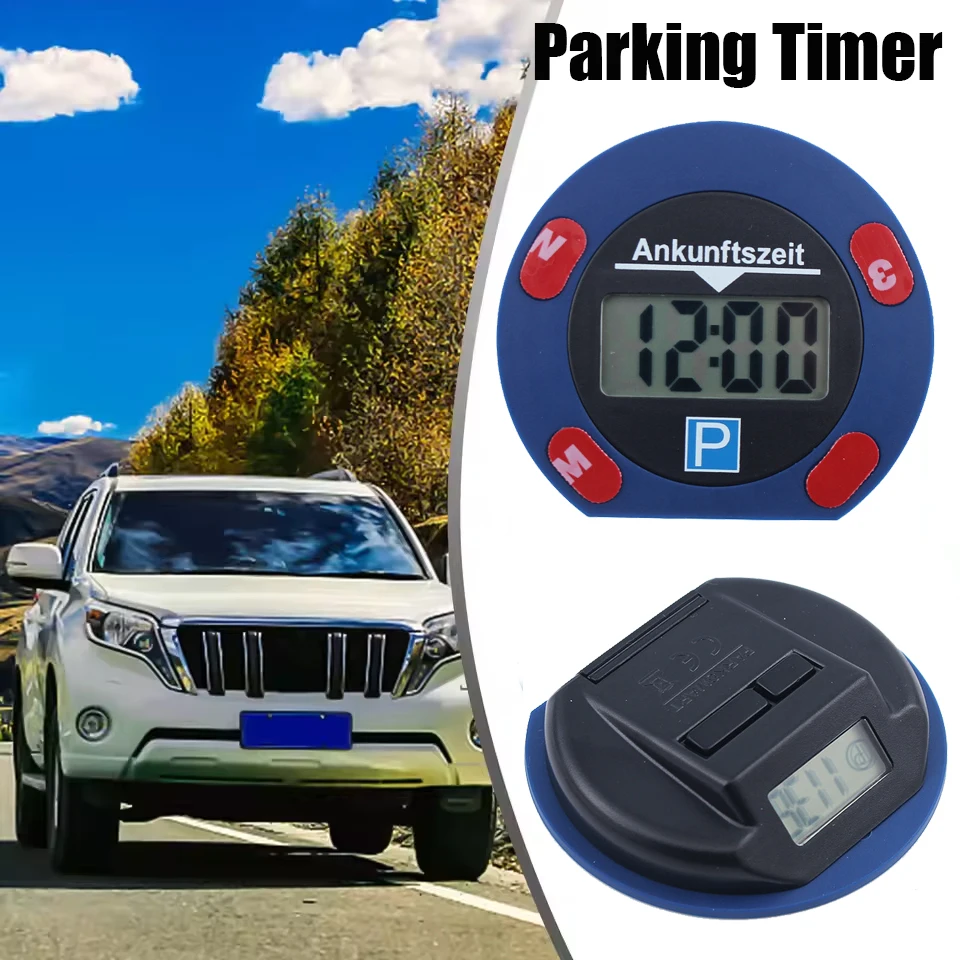 Professional Parking Timer LCD Screen Display Parking Timer Parking Timer Parking Signs Car Parking Time Sign Timer Clock