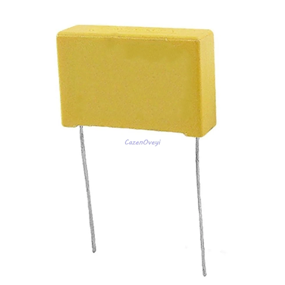 5pcs/lot 220nF capacitor X2 capacitor 275VAC 220NF Pitch 15mm X2 Polypropylene film capacitor 0.22uF