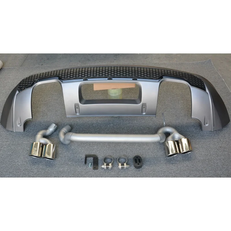 SQ3 الناشر الخلفي لشد الوجه SQ3 نمط شفة ممتصة للصدمات خلفية الناشر الذيل الحلق العادم 2013 2014 2015 2016 2017 2018 مخصص