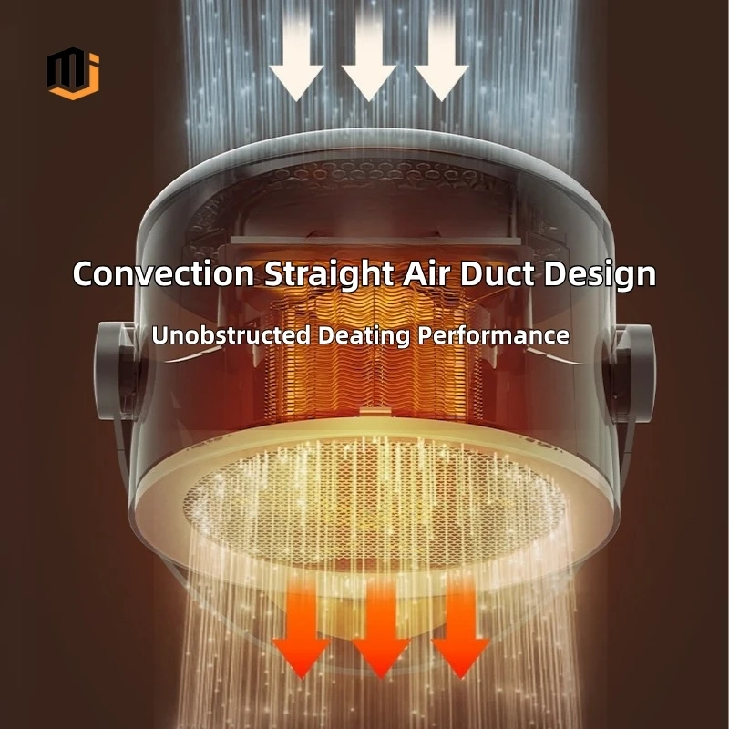 مروحة سخان سطح المكتب المحمولة MJ 500W - أجهزة منزلية لتدفئة الشتاء منخفضة الاستهلاك لتدفئة غرفة المكتب المنزلي