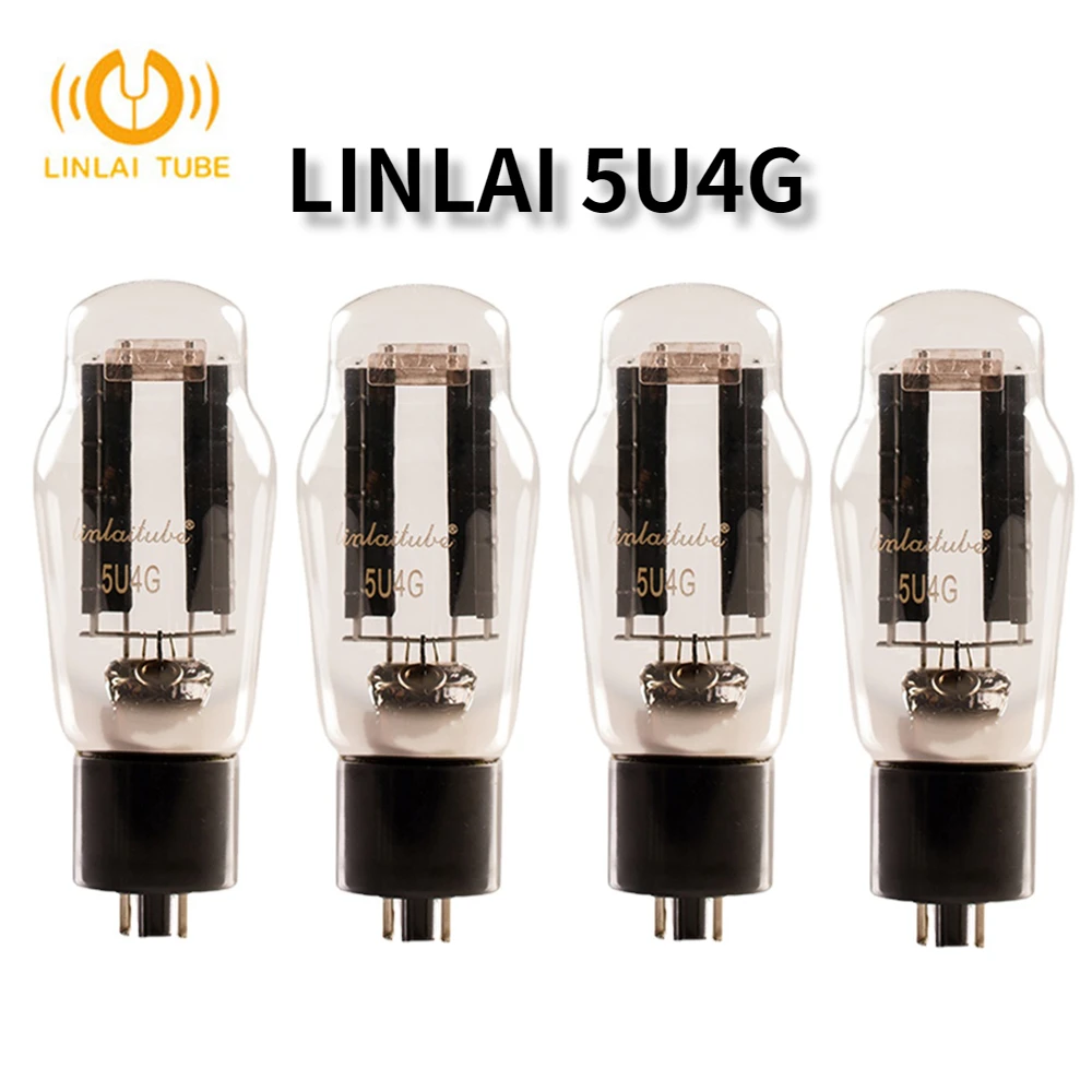 LINLAI 5U4G Vacuum Tube Rectification Replace 274B 5Z3P 5AR4 5Z3P 5Z4P GZ34 Electronic Tube Series Applies To Amplifier