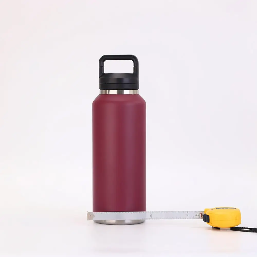 Large Capacity Vacuum Insulated Water Bottle Stainless Steel Portable Thermal Flask For Outdoor Sports Camping Travel