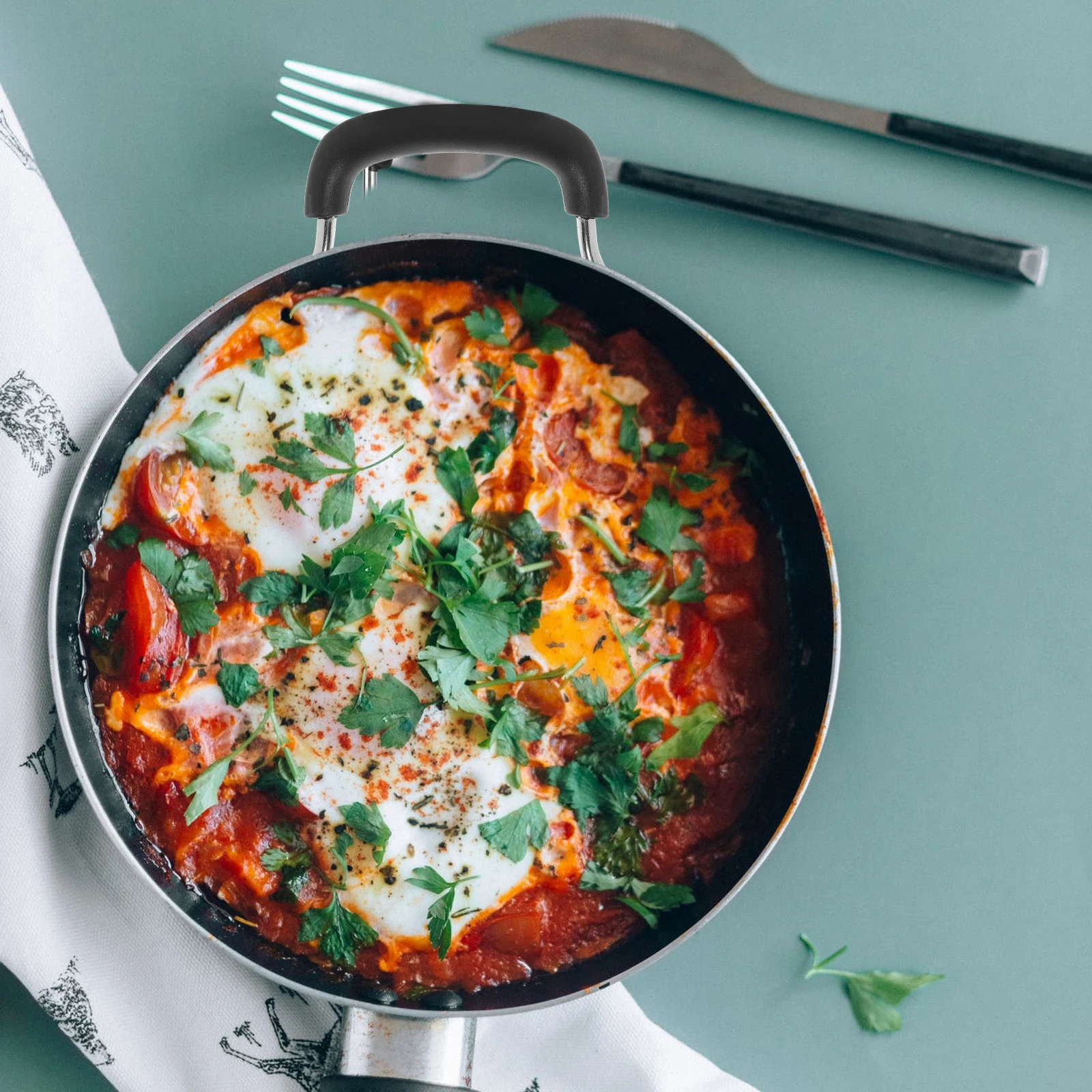 

4pcs Lid Handle Grip Heat Resistant Magnetic Pan Cover Knob Replacement Insulated Rustproof Easy Install for Small